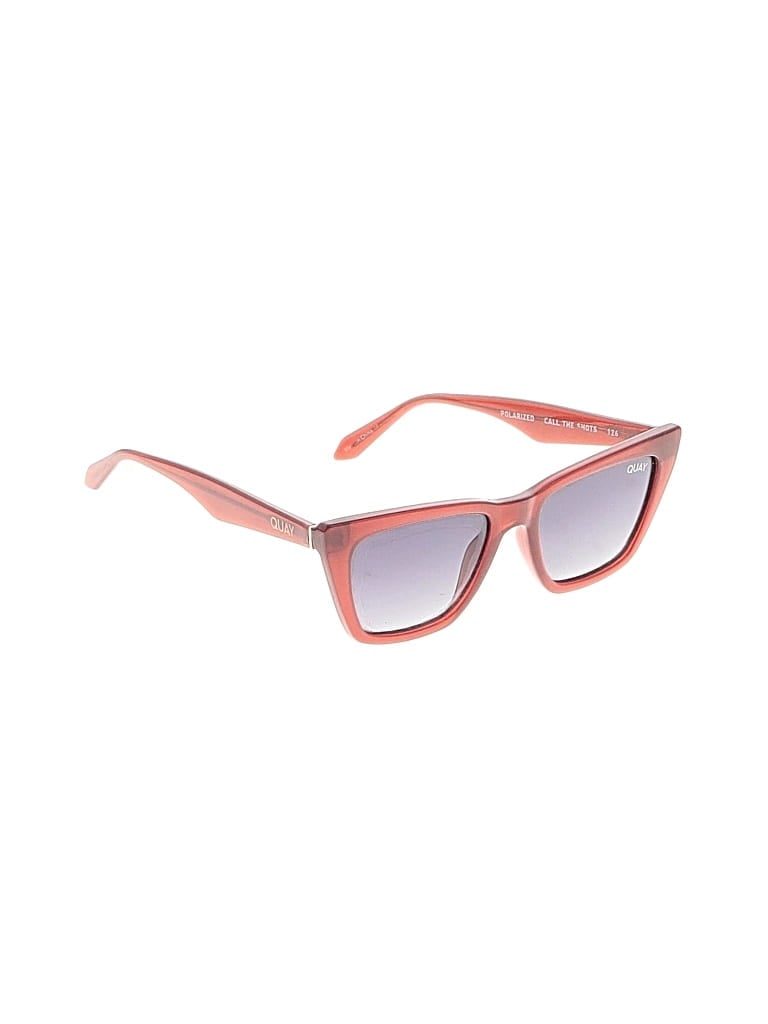 Pre-owned Quay Sunglasses In Pink