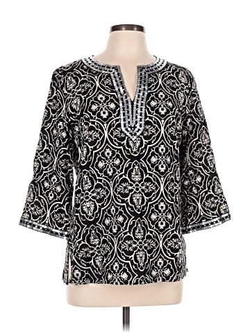 Carole Little 3/4 Sleeve Blouse (view 1)