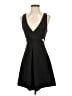 Express Solid Black Cocktail Dress Size 2 - photo 1