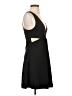 Express Solid Black Cocktail Dress Size 2 - photo 4