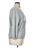 Talbots Print Silver Gray Pullover Sweater Size 1X - photo 4
