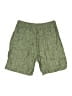 Athleta 100% Linen Solid Green Cargo Shorts Size 0 - photo 2