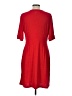 Apt. 9 Solid Red Cocktail Dress Size L - photo 2