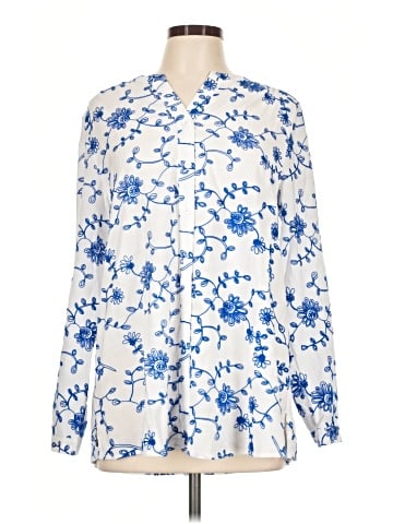 MULTIPLES Long Sleeve Blouse (view 1)