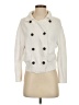 Massimo Dutti 100% Cotton White Cardigan Size S (tall) - photo 1