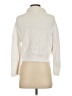 Massimo Dutti 100% Cotton White Cardigan Size S (tall) - photo 2