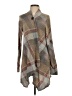 Soft Surroundings Plaid Brown Poncho Size S - photo 1