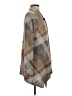 Soft Surroundings Plaid Brown Poncho Size S - photo 4