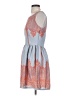 Pinky 100% Polyester Paisley Gray Cocktail Dress Size S - photo 5
