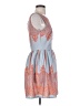 Pinky 100% Polyester Paisley Gray Cocktail Dress Size S - photo 4