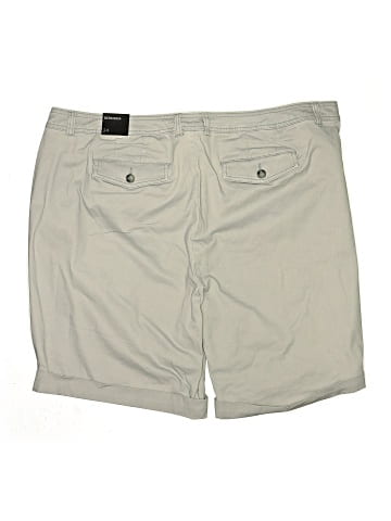 Lane Bryant Outlet Khaki Shorts (view 2)