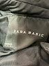 Zara Basic 100% Acetate Black Trenchcoat Size S - photo 6