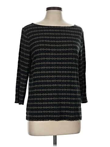 Ann Taylor Factory 3/4 Sleeve T-Shirt (view 1)