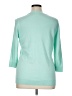 New York & Company 100% Acrylic Teal Pullover Sweater Size XL - photo 2