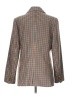 Tory Burch Checkered-gingham Brown Blazer Size 10 - photo 2
