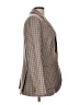 Tory Burch Checkered-gingham Brown Blazer Size 10 - photo 4