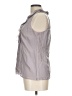 Ann Taylor Gray Sleeveless Blouse Size 10 Petite - photo 5