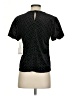 CeCe Polka Dots Black Short Sleeve Blouse Size S - photo 2