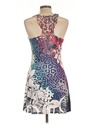 Ocean Blue Cocktail Dress (view 2)