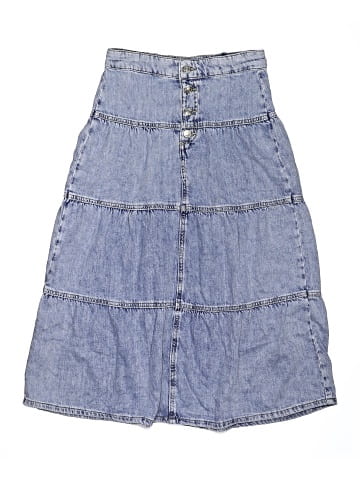 Zara Denim Skirt (view 1)