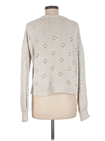 Madewell Floral Pointelle Pullover Sweater (view 2)