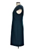 Connected Apparel Solid Teal Casual Dress Size 10 (petite) - photo 5