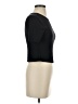 Zella Solid Black Short Sleeve Turtleneck Size S - photo 4