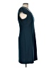Connected Apparel Solid Teal Casual Dress Size 10 (petite) - photo 4