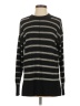 Be Cool Stripes Black Pullover Sweater Size S - photo 1