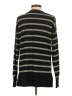 Be Cool Stripes Black Pullover Sweater Size S - photo 2