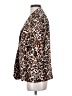 MULTIPLES Animal Print Ivory Blazer Size S - photo 5