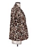 MULTIPLES Animal Print Ivory Blazer Size S - photo 4