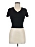 Active Basic Black Short Sleeve T-Shirt Size M - photo 1