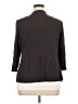 Coldwater Creek Brown Kimono Size 1X - photo 2
