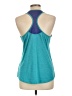 Reebok 100% Polyester Teal Active Tank Size L - photo 2