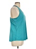 Reebok 100% Polyester Teal Active Tank Size L - photo 4