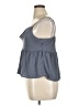 American Eagle Outfitters 100% Polyester Gray Sleeveless Blouse Size XL - photo 5