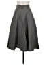 Unbranded Solid Gray Casual Skirt Size 6 - photo 1