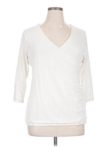 Soft Surroundings 3/4 Sleeve T-Shirt (view 1)