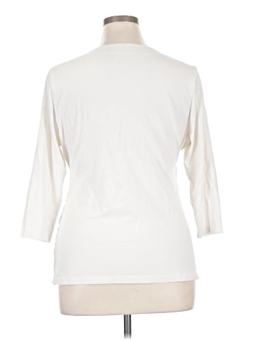 Soft Surroundings 3/4 Sleeve T-Shirt (view 2)