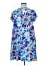 Ruby Rd. Print Blue Casual Dress Size XL - photo 2