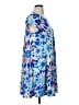 Ruby Rd. Print Blue Casual Dress Size XL - photo 4