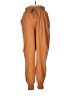 Vanilla Star Solid Brown Casual Pants Size M - photo 1