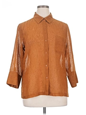 Coldwater Creek 3/4 Sleeve Blouse (view 1)