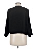 Topshop 100% Polyester Black 3/4 Sleeve Blouse Size 8 - photo 2