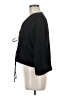 Topshop 100% Polyester Black 3/4 Sleeve Blouse Size 8 - photo 5