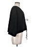 Topshop 100% Polyester Black 3/4 Sleeve Blouse Size 8 - photo 4