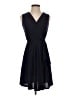 Nik and Nash Solid Blue Black Cocktail Dress Size XS - photo 1