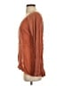 MONORENO 100% Rayon Brown Long Sleeve Top Size S - photo 5
