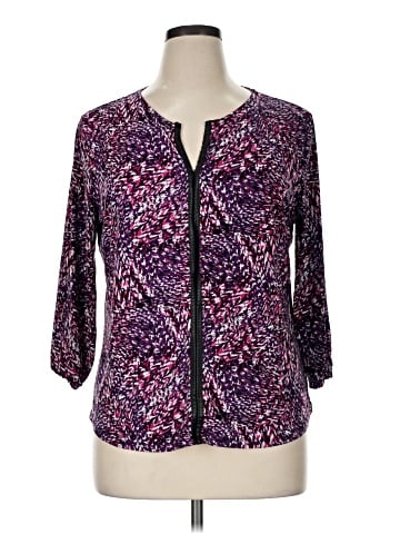 Liz Claiborne 3/4 Sleeve Blouse (view 1)